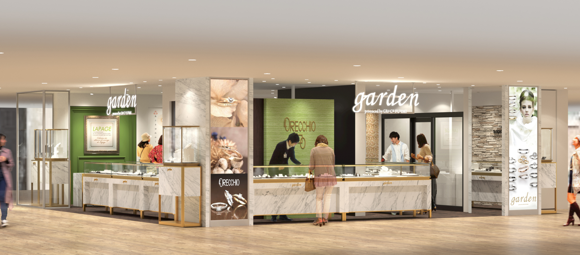 大阪　天王寺　結婚指輪　婚約指輪