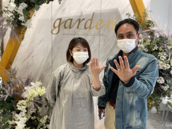 結婚30周年でマイレのハワイアンジュエリーにジュエリーリフォーム(セカンドリング)