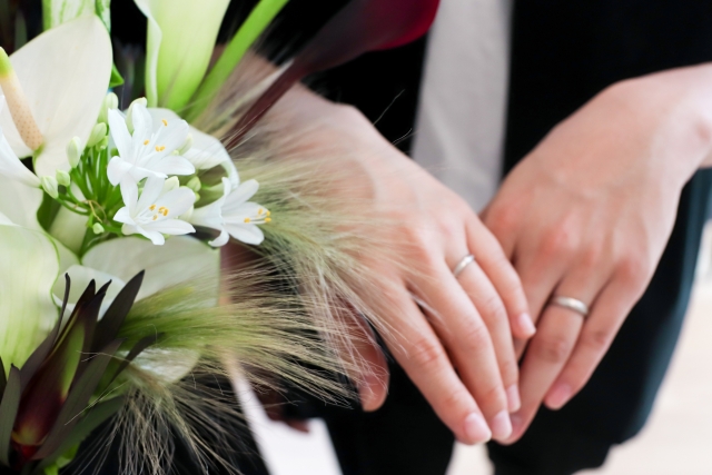 シンプル結婚指輪
