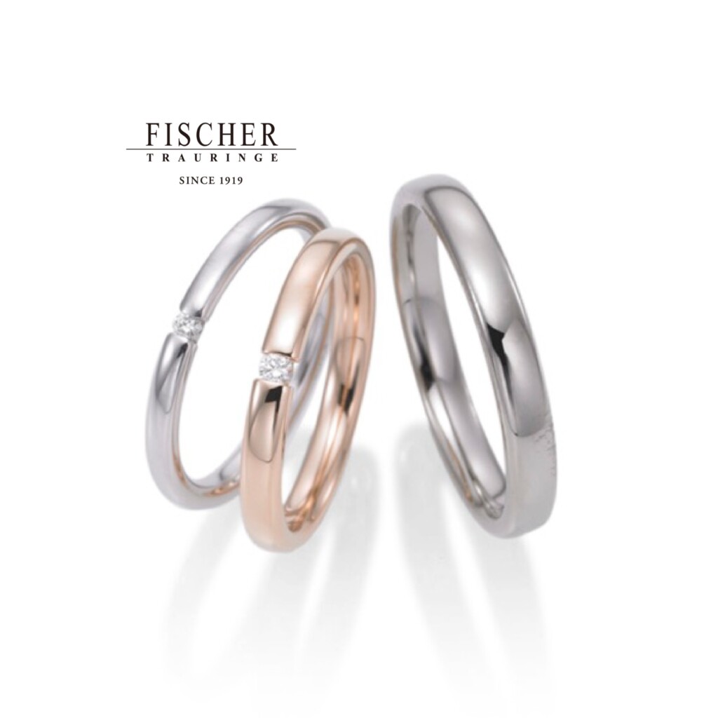 garden天王寺結婚指輪FISCHER9650405/9750405