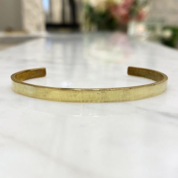 大阪・天王寺手作りバングル真鍮ポリッシュ