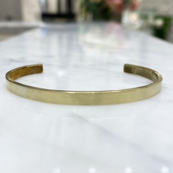 大阪・天王寺手作りバングル真鍮マット