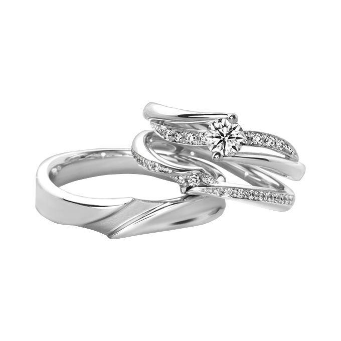 高品質ダイヤモンド 婚約指輪 天王寺