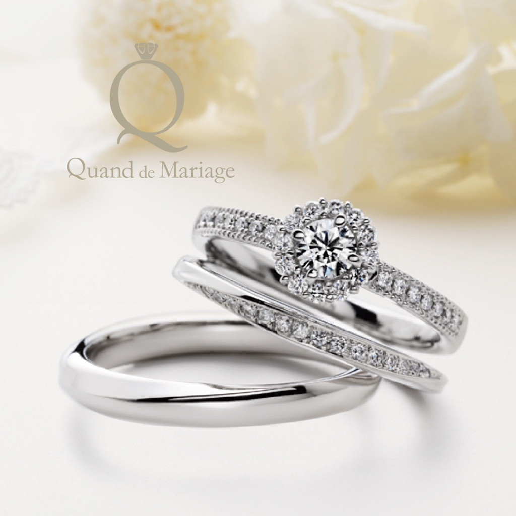 Quand de Mariage garden天王寺婚約指輪