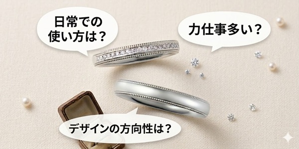 失敗しない結婚指輪の選び方　大阪　天王寺