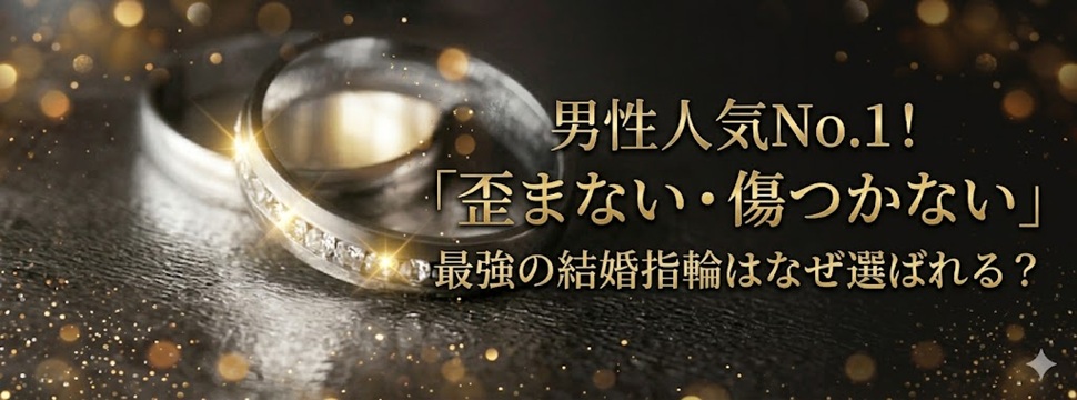 garden天王寺男性に人気の結婚指輪