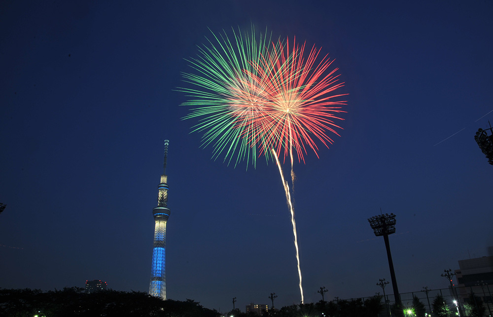 夏のおすすめプロポーズスポット　隅田川花火大会