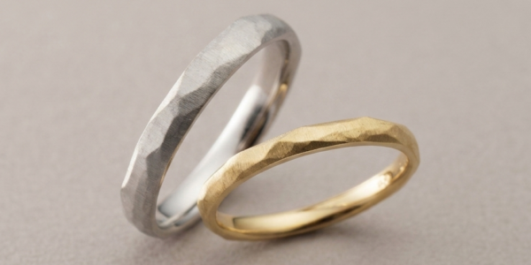 つや消し　マット　大阪　天王寺　結婚指輪