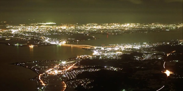 大阪　天王寺　夜景　プロポーズ　プロポーズスポット　婚約指輪