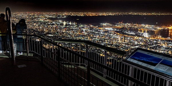 大阪　天王寺　夜景　プロポーズ　プロポーズスポット　婚約指輪