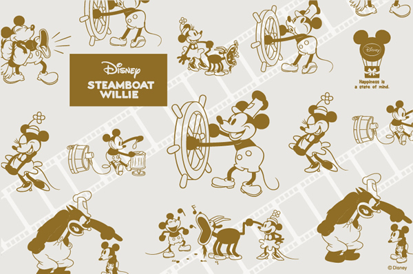 Disney STEAMBOAT WILLIE（ディズニー・スチームボートウィリー）