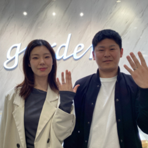 和歌山県御坊市・田辺市　FISCHER（フィッシャー）の結婚指輪をご成約いただきました