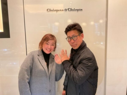 大阪府貝塚市 ハワイアンジュエリーMakanaの結婚指輪をご成約頂きました 岸和田本店でご成約のお客様