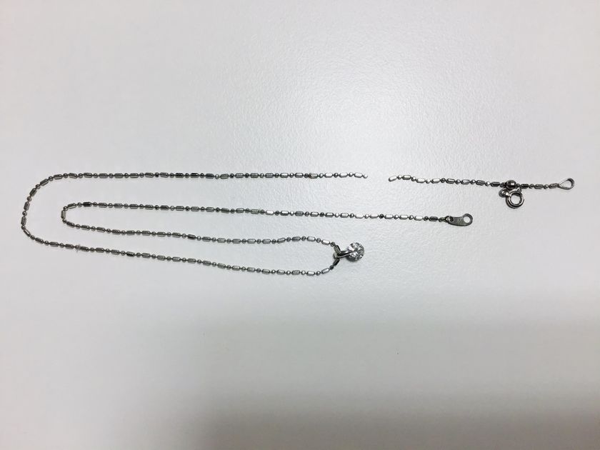 ネックレスチェーン切れ修理