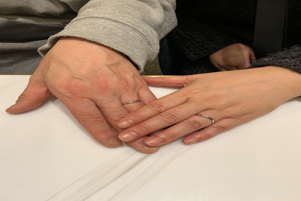 【奈良県】IDEAL Plusfortの結婚指輪をペアでご成約いただきました