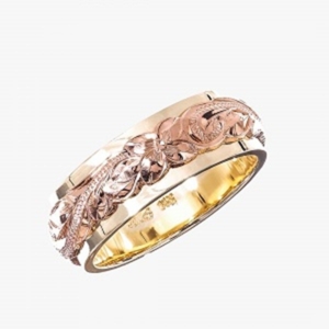 TWO-TONE Ring(ツートーンリング)　6mm/4mm