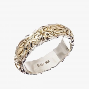 TWO-TONE Ring(ツートーンリング)6mm/4mm