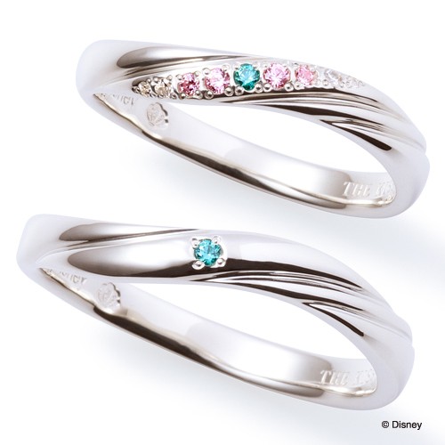 ペアリング　ディズニープリンセス　SR2404CB－SR2405CB