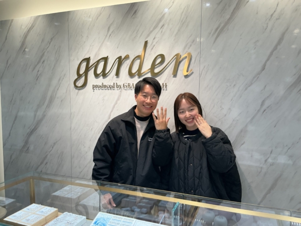 【滋賀県・大津市】IROノHAとLAPAGEの結婚指輪をご成約いただきました。