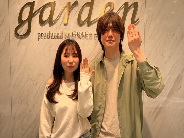 【奈良県・北葛城郡】Pilot Bridalの結婚指輪をペアでご成約いただきました。