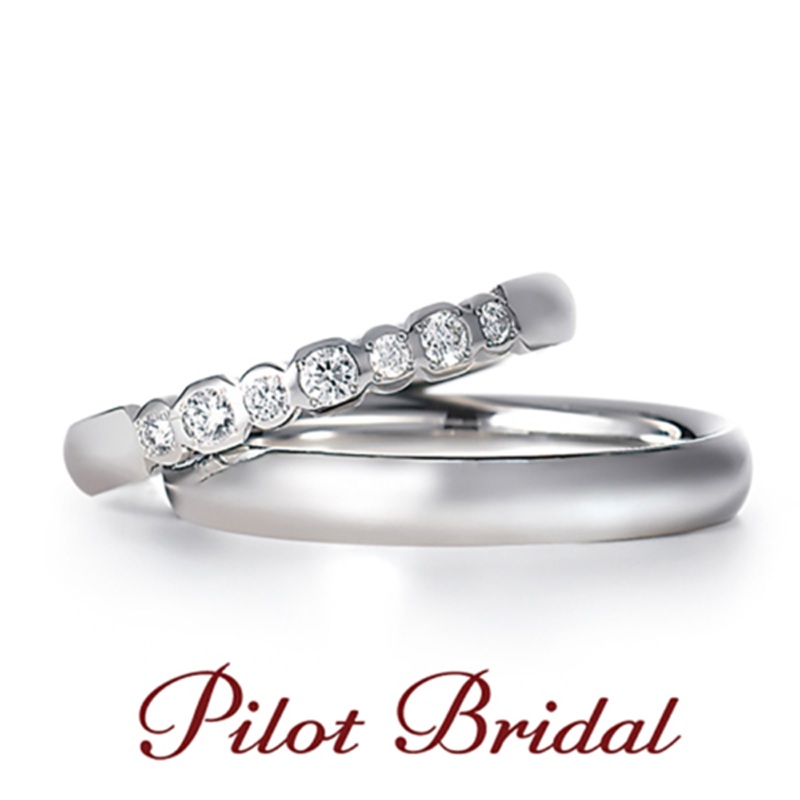 大阪 天王寺 鍛造製法 結婚指輪 Pilot Bridal