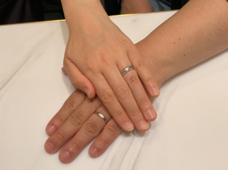 【大阪府・岸和田市】FISCHERの結婚指輪をペアでご成約いただきました。