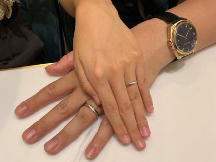 【和歌山県・和歌山市】FISCHERの結婚指輪をペアでご成約いただきました。