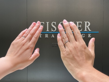 【大阪府・和泉市】FISCHERの結婚指輪をペアでご成約いただきました。