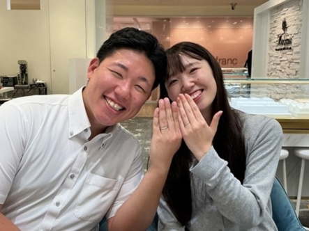 【大阪市・平野区】Pilot Bridalの結婚指輪をペアでご成約いただきました。